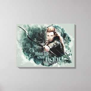 TAURIEL™ - This Is Our Fight Canvas Print