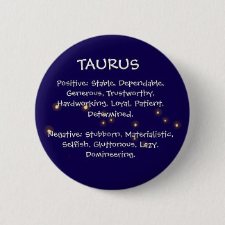 Taurus 2 Inch Round Button