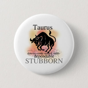 Taurus About You 2 Inch Round Button
