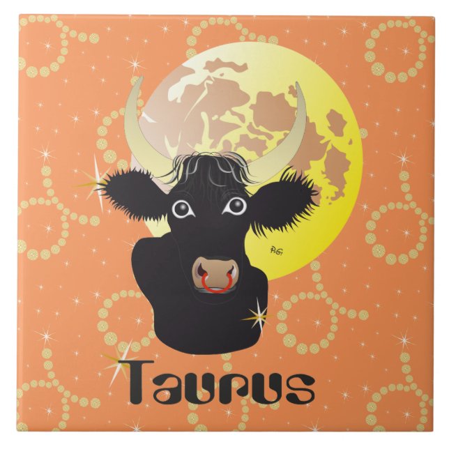Taurus April 21 to May 20 Tile (Front)