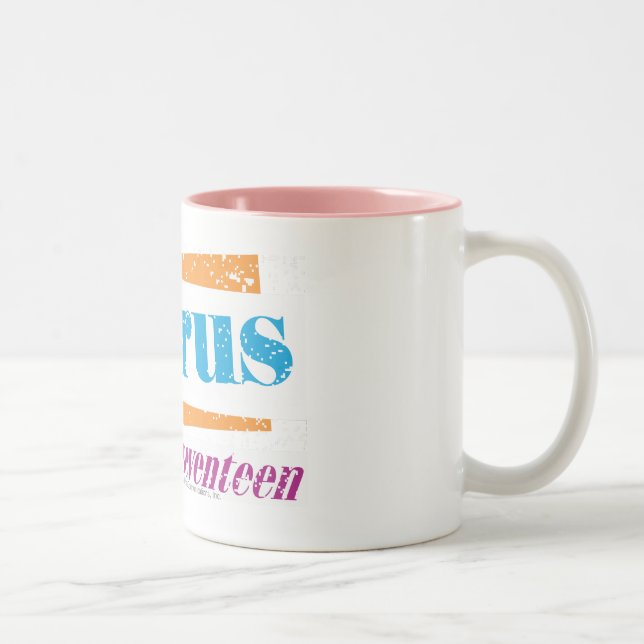 Taurus Aqua Two-Tone Coffee Mug (Right)