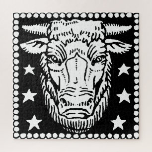 Taurus Astrology Horoscope Zodiac Sign Jigsaw Puzzle