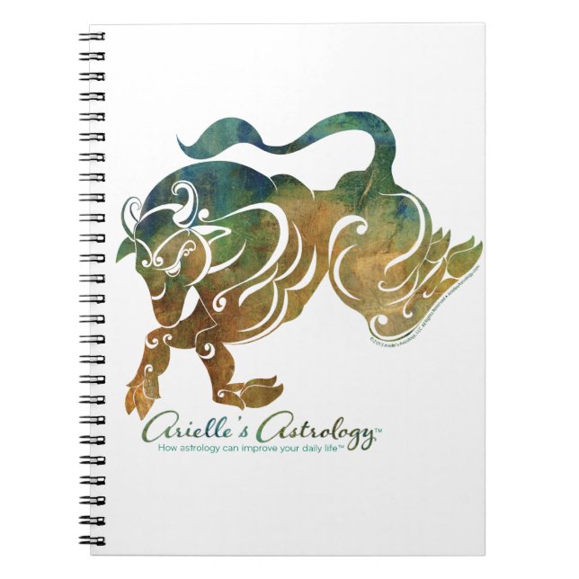Taurus Astrology Notebook (Front)