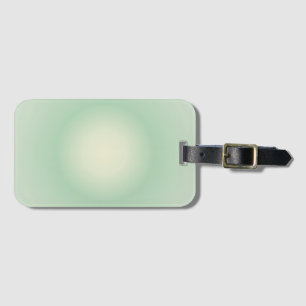 Taurus Aura Gradient Zodiac, Green Aura Gradient Luggage Tag