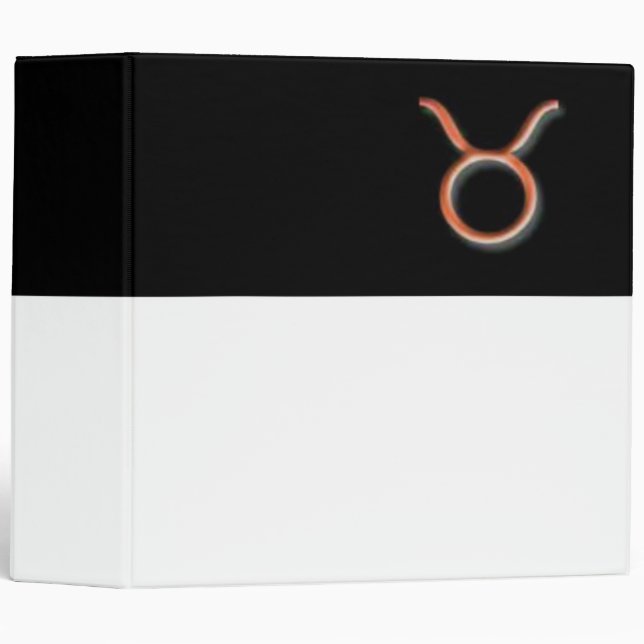 Taurus Avery Binder (Front/Spine)