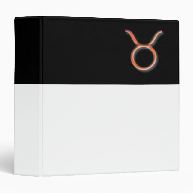 Taurus Avery Binder (Front/Spine)