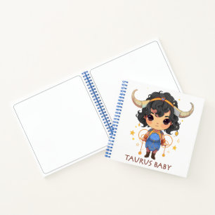 Taurus Baby Notebook