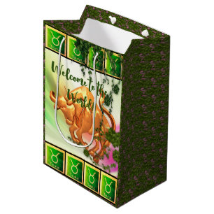 Taurus - Baby The Bull (April 20 -May 20) Medium Gift Bag