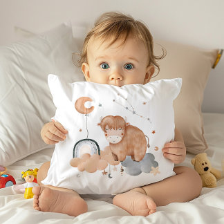 Taurus Baby - Your Little Bull Zodiac Nursery Throw Pillow