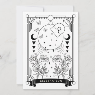 Taurus Birthday Celebration Invitation