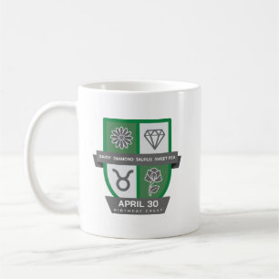 Taurus Birthday Crest™ for April 20-30 Mug