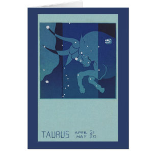Taurus Bull Constellation Astrologie Zodiaque Vint