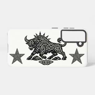 Taurus Bull Sigil — Earthbound Zodiac Inkwork Samsung Galaxy Case