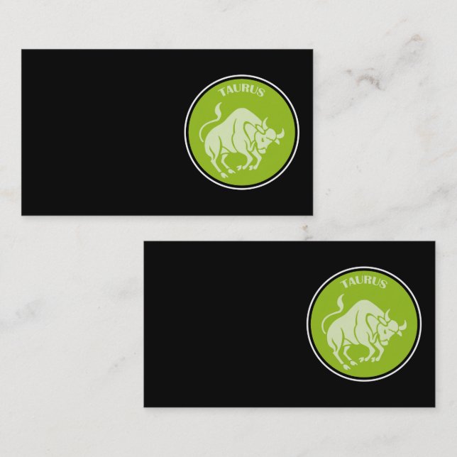 Taurus Business Card (Front/Back)