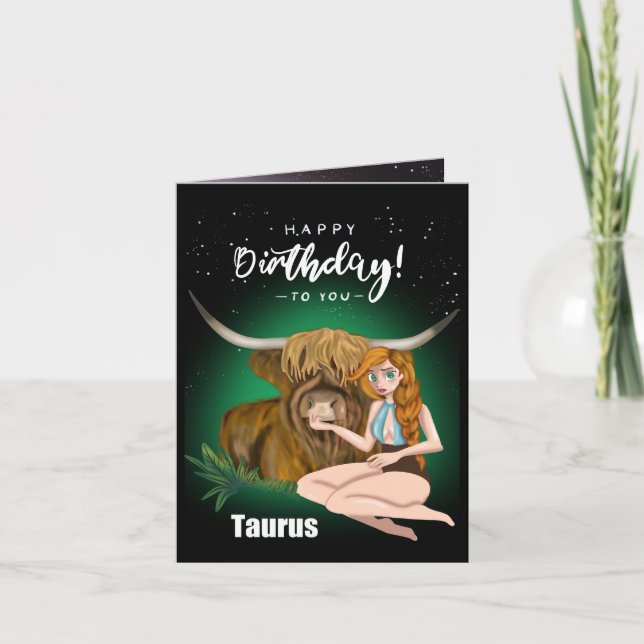 Taurus  card (Front)