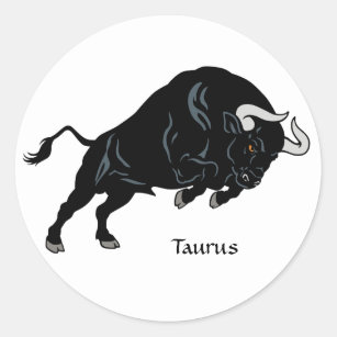taurus classic round sticker