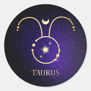 Taurus Classic Round Sticker