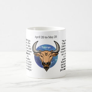 Taurus Coffee Mug for Zodiac Lovers