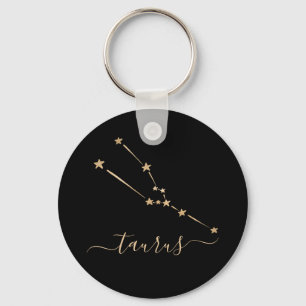 Taurus Constellation Ceramic Keychain