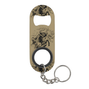 Taurus Constellation Hevelius 1690 Engraving Mini Bottle Opener