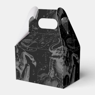 Taurus Constellation Hevelius 1690 on Black Favor Box