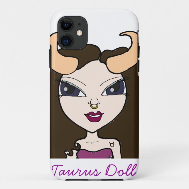 Taurus Doll iPhone 5 Barely There Case (Back)