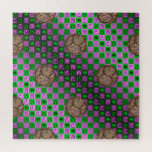 Taurus & Earth Rooster Jigsaw Puzzle<br><div class="desc">For those born under the sign of Taurus in the Year of the Earth Rooster.</div>