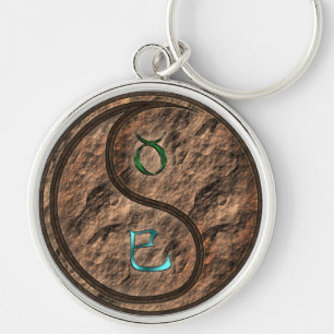 Taurus & Earth Snake Keychain