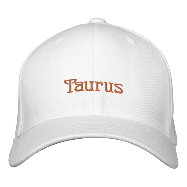 TAURUS EMBROIDERED HAT (Front)