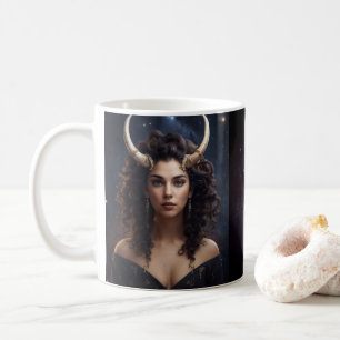 Taurus Female Astrological Coffee Mug