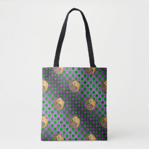 Taurus & Fire Boar Tote Bag