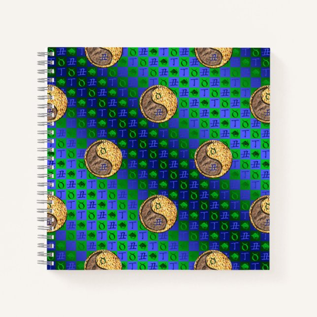 Taurus & Fire Ox Notebook (Front)