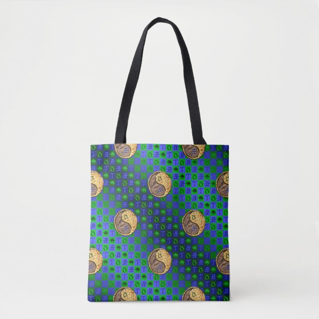 Taurus & Fire Ox Tote Bag (Front)