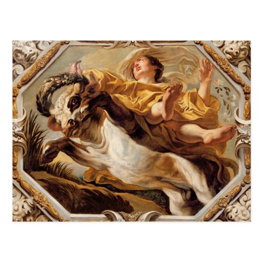 Taurus, from the Signs of the Zodiac Postcard