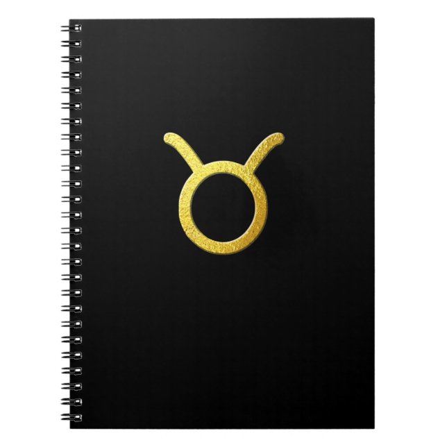 Taurus Gold Notebook (Front)