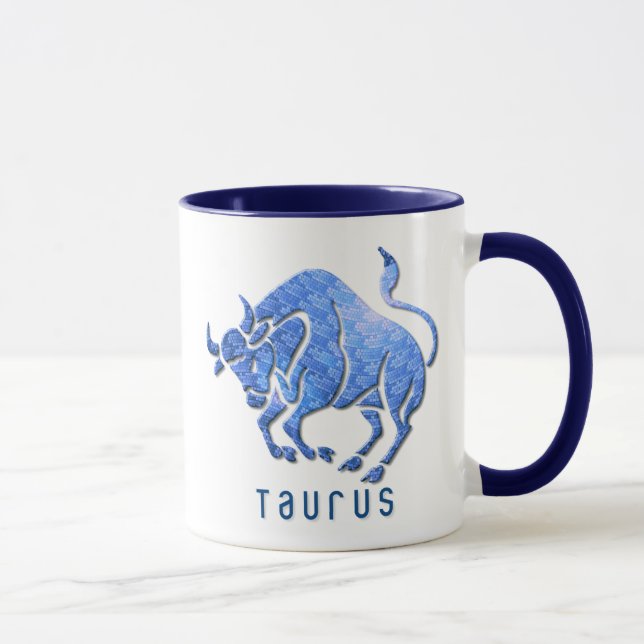 Taurus Horoscope Coffee Mug (Right)