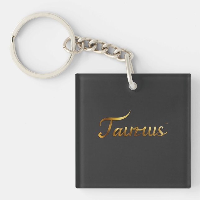 Taurus Keychain (Front)