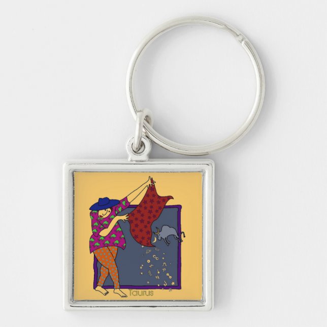 Taurus Keychain (Front)
