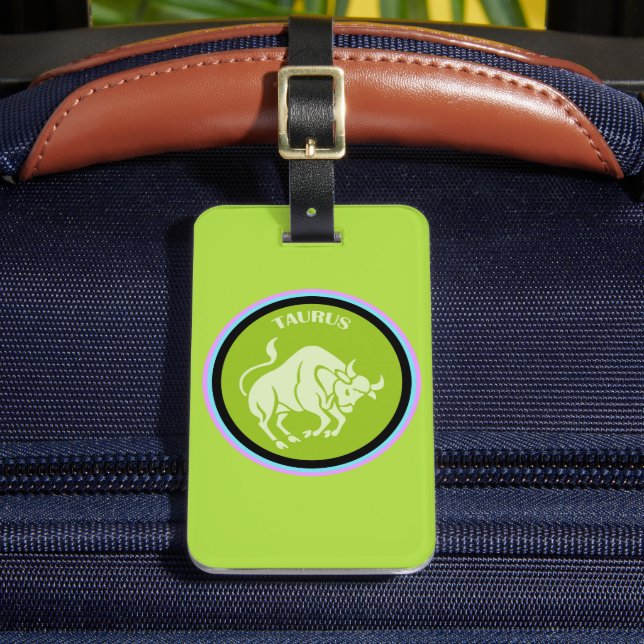 Taurus Luggage Tag  (Front Insitu 2)