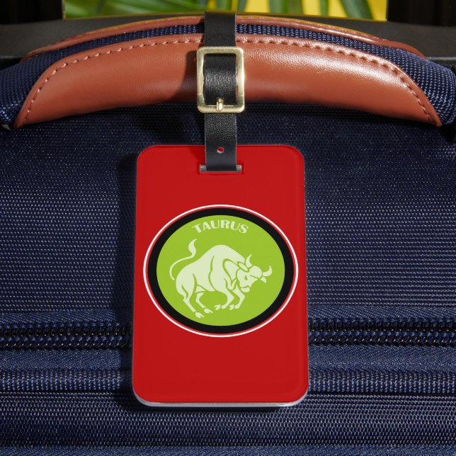 Taurus Luggage Tag  (Front Insitu 2)
