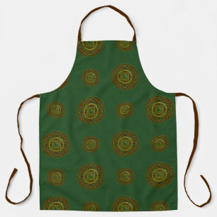Taurus Mandala All-Over Print Apron