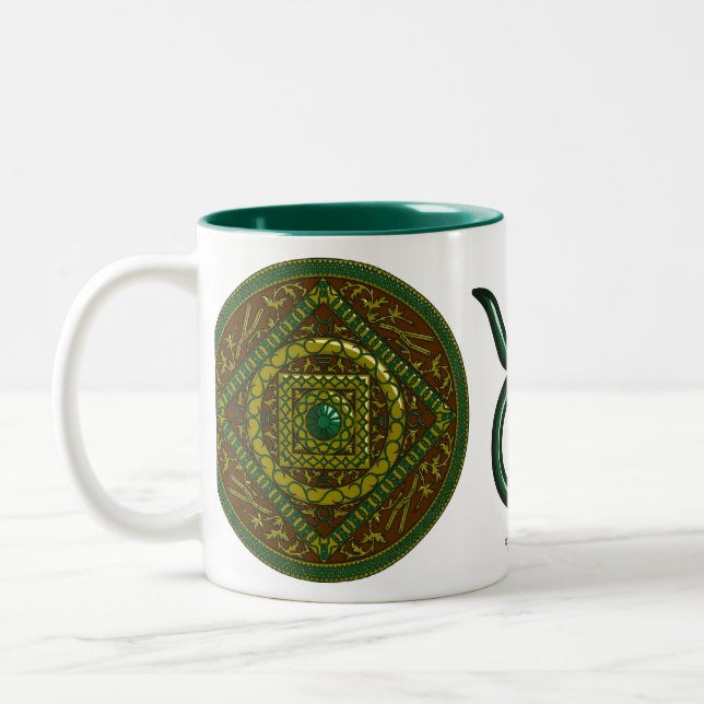 Taurus Mandala Mug (Left)