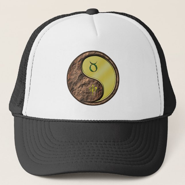 Taurus & Metal Monkey Trucker Hat (Front)