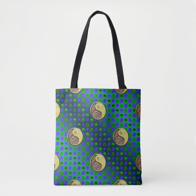 Taurus & Metal Ox Tote Bag (Front)