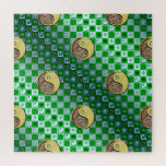 Taurus & Metal Snake Jigsaw Puzzle<br><div class="desc">For those born under the sign of Taurus in the Year of the Metal Snake.</div>