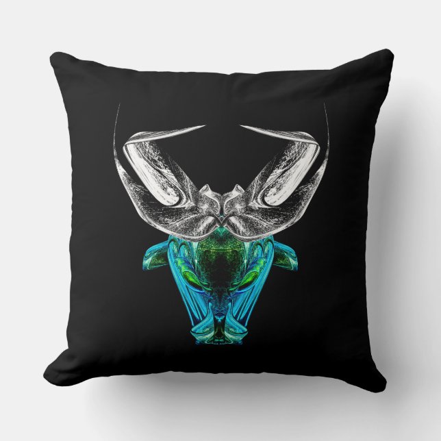 Taurus – Minimalist Zodiac Decorative Pillow (Front)