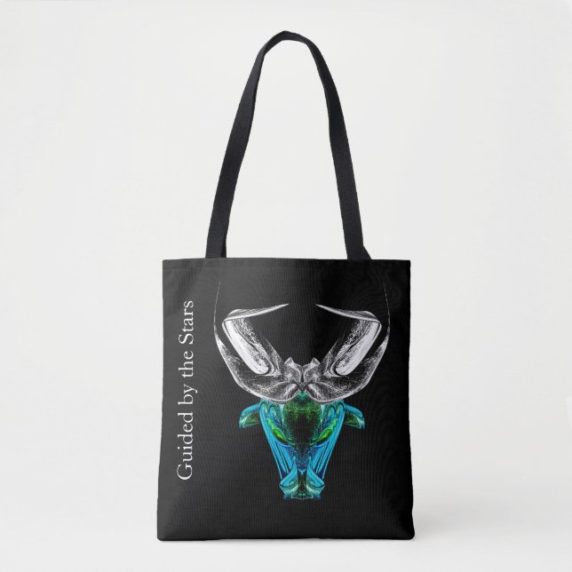 Taurus – Minimalist Zodiac Tote Bag (Front)