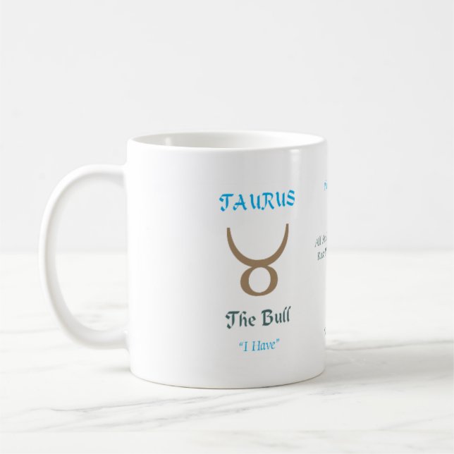 Taurus mug (Left)