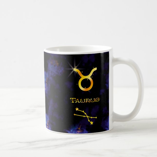Taurus Personalized Mug Birthday Gift (Right)