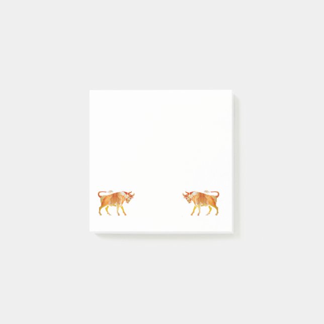 Taurus Personalized Post-it Notes (Front)